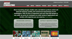 Desktop Screenshot of microconsulting.ca